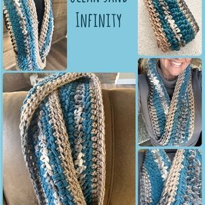 Ocean Sand Infinity Scarf